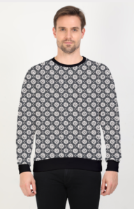 Designer Pattern Printed Designer Sweatshirt