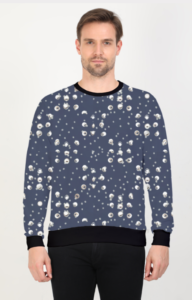 Designer Pattern Printed Sweatshirt