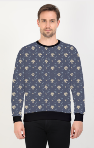 Designer Pattern Printed Sweatshirt