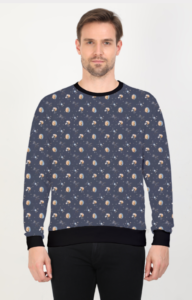 Designer Pattern Printed Sweatshirt