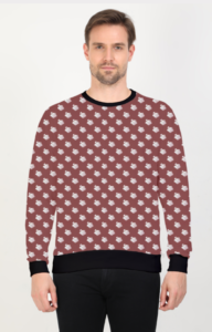 Designer Pattern Printed Sweatshirt