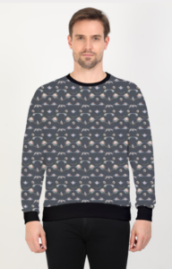 Designer Pattern Printed Sweatshirt