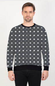 Designer Pattern Printed Sweatshirt