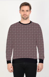 Designer Pattern Printed Sweatshirt