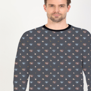 Designer Pattern Printed Sweatshirt