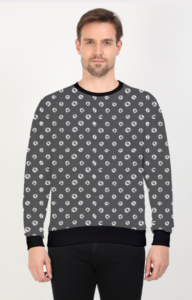 Designer Pattern Printed Sweatshirt