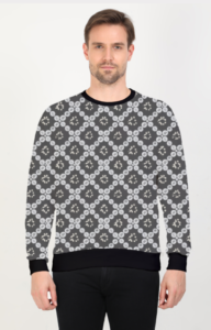 Designer Pattern Printed Sweatshirt