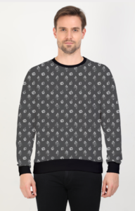 Designer Pattern Printed Sweatshirt