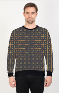 Designer Pattern Printed Sweatshirt