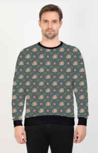Designer Pattern Printed Sweatshirt