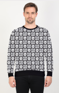 Designer Pattern Printed Sweatshirt