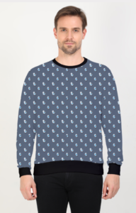 Designer Pattern Printed Sweatshirt
