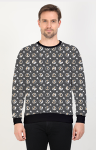 Designer Pattern Printed Sweatshirt