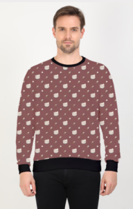 Designer Pattern Printed Sweatshirt