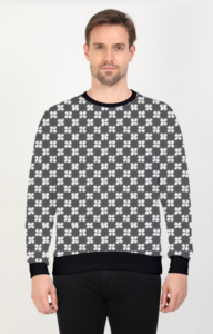 Designer Pattern Printed Sweatshirt