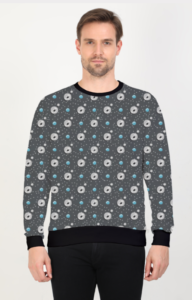 Designer Pattern Printed Sweatshirt