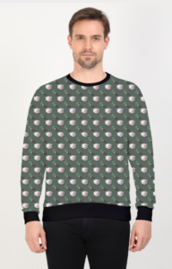 Designer Pattern Printed Sweatshirt