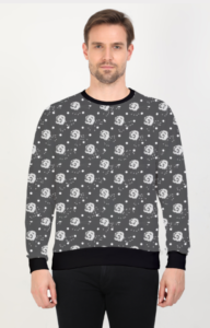 Designer Pattern Printed Sweatshirt