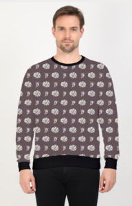 Designer Pattern Printed Sweatshirt