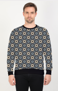 Designer Pattern Printed Sweatshirt