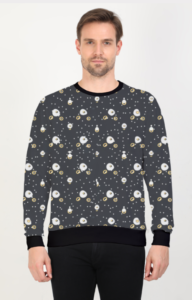 Designer Pattern Printed Sweatshirt