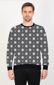 Designer Pattern Printed Sweatshirt