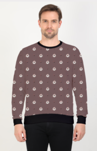 Designer Pattern Printed Sweatshirt