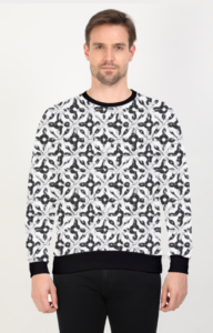 Designer Pattern Printed Sweatshirt
