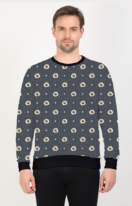 Designer Pattern Printed Sweatshirt