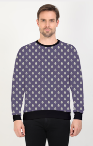 Designer Pattern Printed Sweatshirt