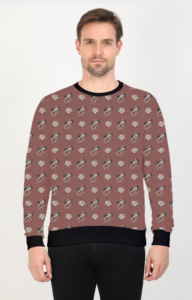 Designer Pattern Printed Sweatshirt