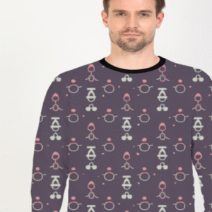 Designer Pattern Printed Sweatshirt
