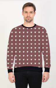 Designer Pattern Printed Sweatshirt