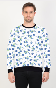 Designer Pattern Printed Sweatshirt
