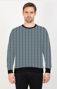 Designer Pattern Printed Sweatshirt