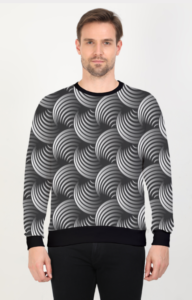 Designer Pattern Printed Sweatshirt