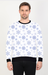 Designer Pattern Printed Sweatshirt