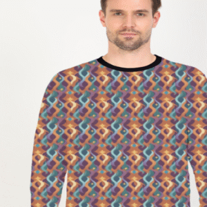 Designer Pattern Printed Sweatshirt