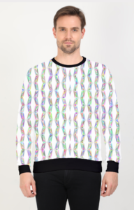 Designer Pattern Printed Sweatshirt