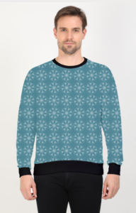 Designer Pattern Printed Sweatshirt