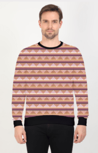 Designer Pattern Printed Sweatshirt