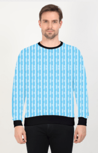 Designer Pattern Printed Sweatshirt