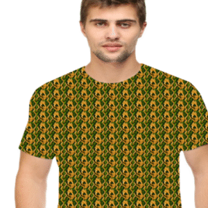 Premium Patterned Short Sleeve T-Shirt