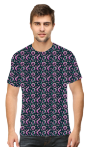 Premium Patterned Short Sleeve T-Shirt