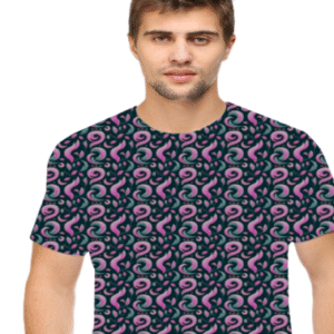 Premium Patterned Short Sleeve T-Shirt