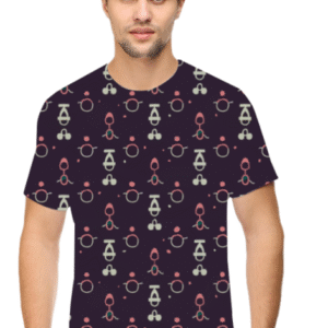 Premium Patterned Short Sleeve T-Shirt