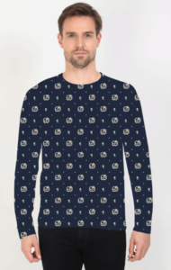 Premium Patterned Full Sleeve T-Shirts