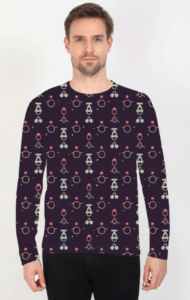 Premium Patterned Full Sleeve T-Shirts