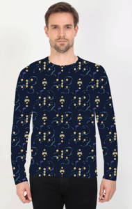 Premium Patterned Full Sleeve T-Shirts