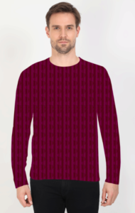 Premium Patterned Full Sleeve T-Shirts